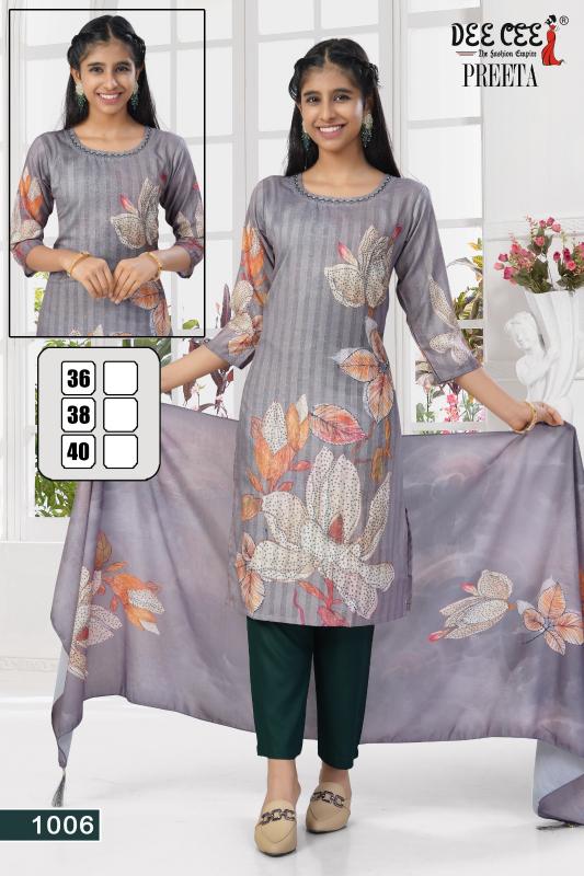 Deecee Preeta cataog kids wear wholesaler ads