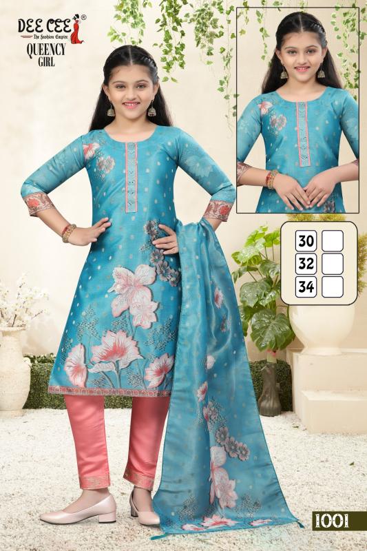 Deecee Queency Girl catalog kids wear wholesale in bangalore 