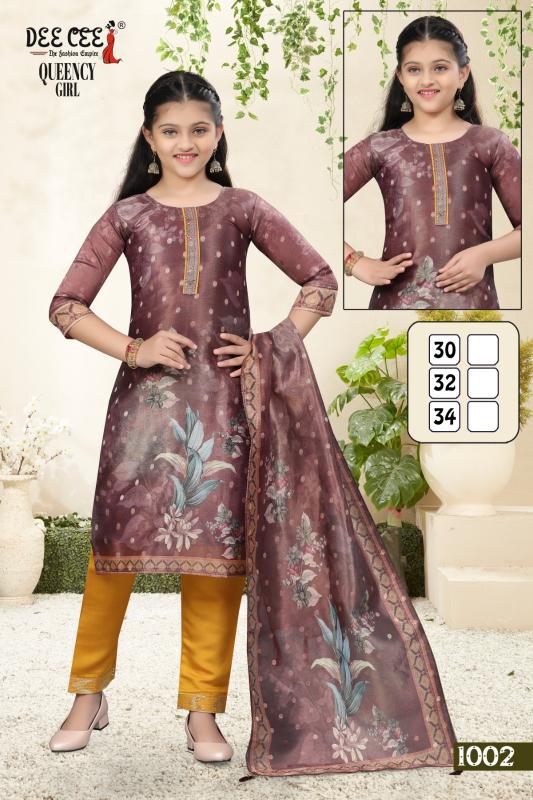 Deecee Queency Girl catalog kids wear wholesale in bangalore 