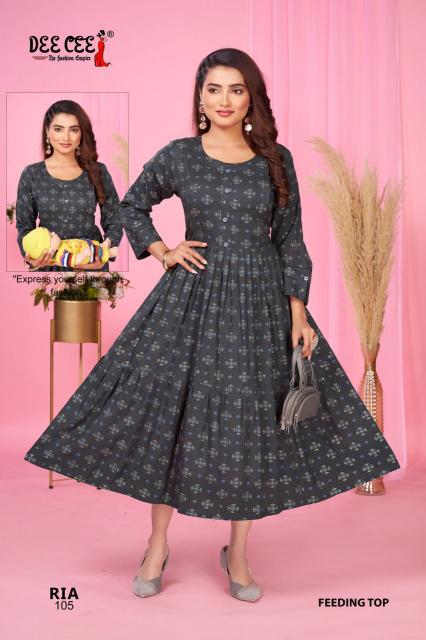 Deecee Ria catalog feeding kurtis buy online india
