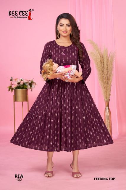 Deecee Ria catalog feeding kurtis buy online india