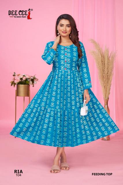 Deecee Ria catalog feeding kurtis buy online india