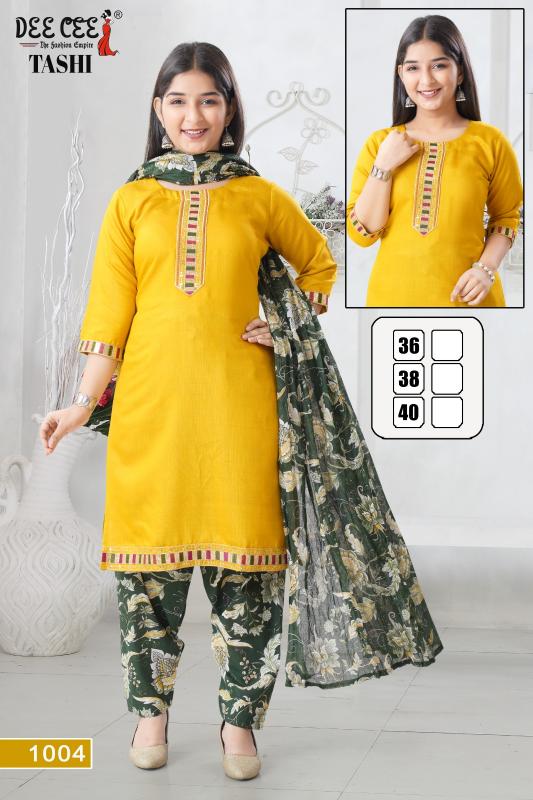 Deecee Tashi catalog kids ethnic wear botique wholesale material 