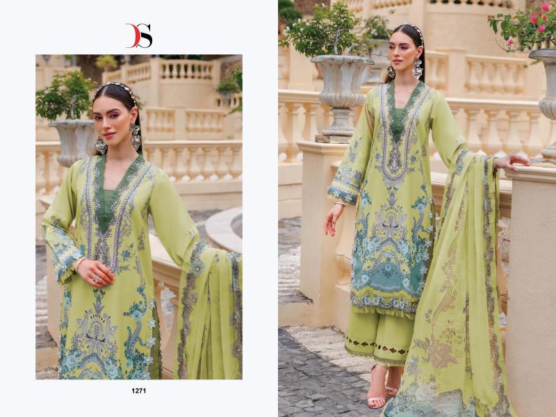 Deepsy Jade Urban 25 Vol 4 catalog Chiffon Duppatta pakistani suits at wholesale price in delhi