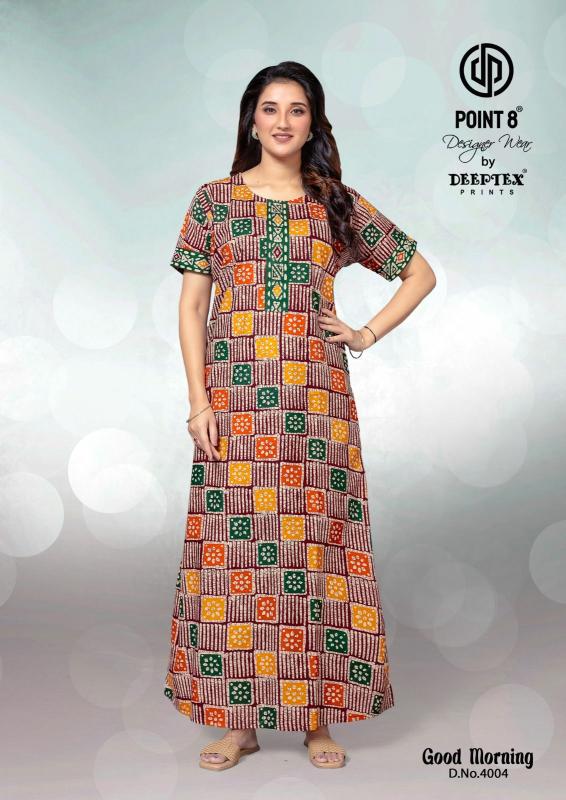 Deeptex Good Morning Vol-4 – Cotton Nighty - Wholesale Catalog