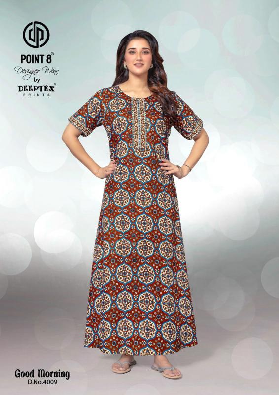 Deeptex Good Morning Vol-4 – Cotton Nighty - Wholesale Catalog