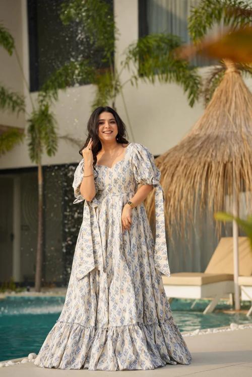 Devi Vol 9 Catalog white long kurtis online india