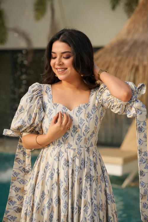 Devi Vol 9 Catalog white long kurtis online india