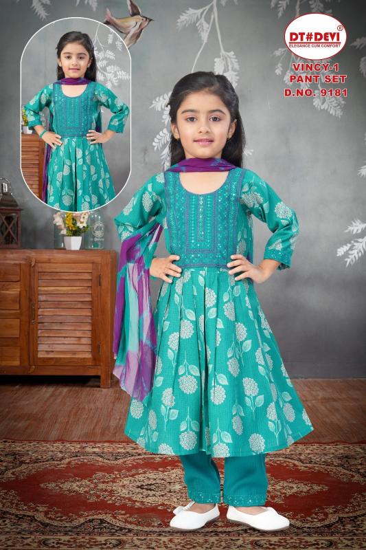 Dt Devi Vincy vol 1 9181 catalog kids wear wholesale market in indore