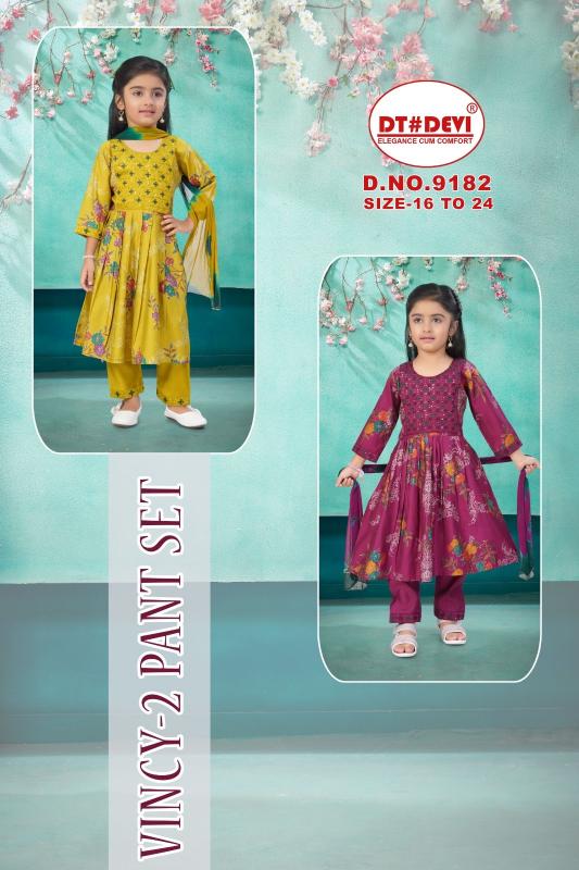 Dt Devi Vincy vol 2 9182 catalog kids wear wholesale market ulhasnagar