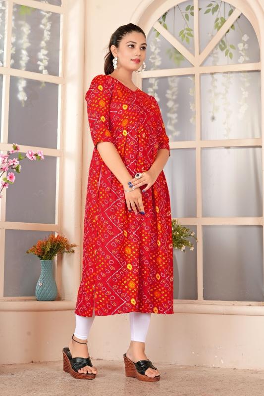 Felocity Bandhani Hit vol 1 catalog bandhani kurtis online india