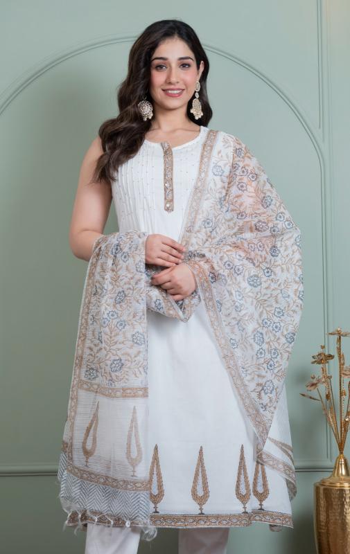 Felocity cotton vol 5 catalog white cotton kurti online india