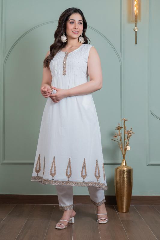 Felocity cotton vol 5 catalog white cotton kurti online india
