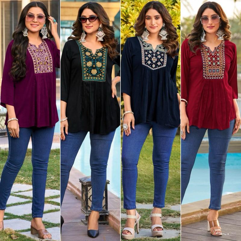 Felocity Heavy Rayon vol 3 catalog latest designer indian tunics