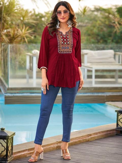 Felocity Heavy Rayon vol 3 catalog latest designer indian tunics