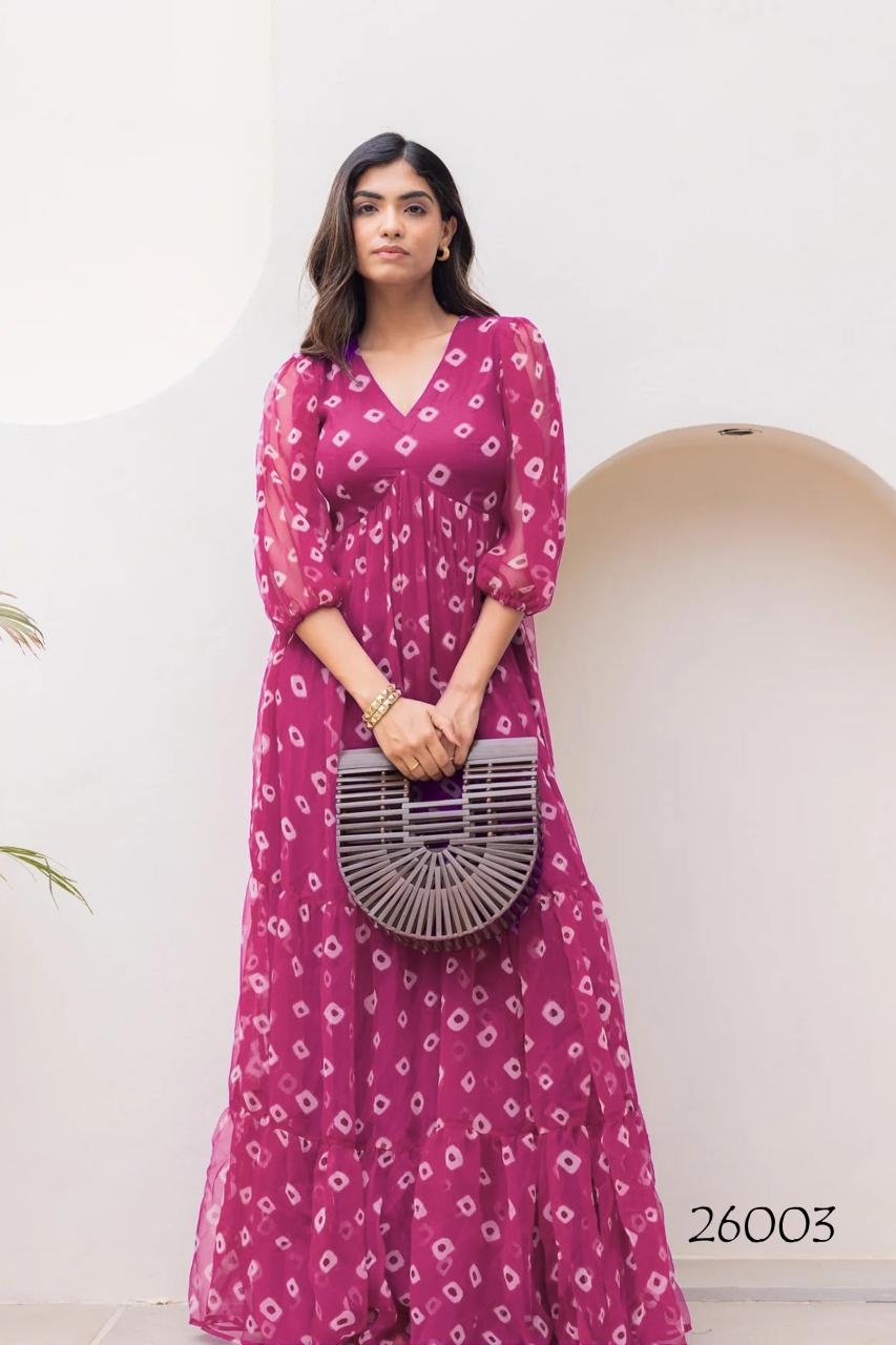 Felocity Lucaya vol 26 catalog indian long kurti designs