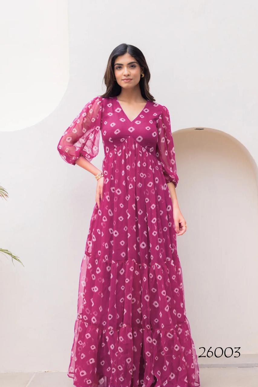 Felocity Lucaya vol 26 catalog indian long kurti designs