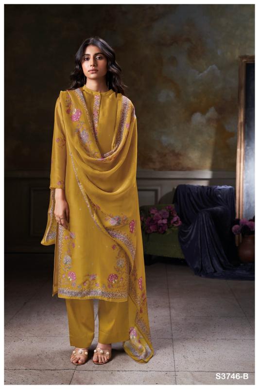 Ganga Angie 3746 catalog wholesale salwar kameez suits