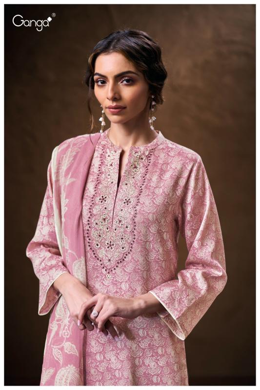 Ganga Annie 3755 catalog salwar kameez surat wholesale