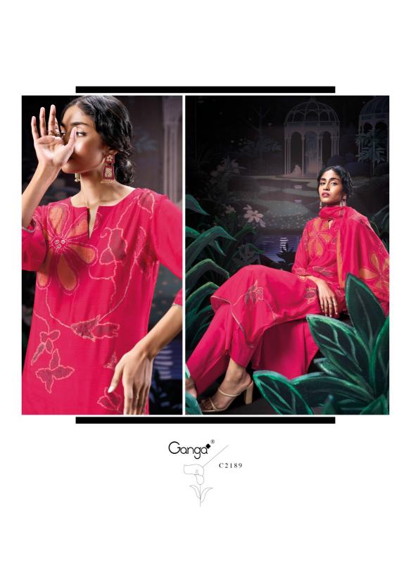 Ganga Atha catalog unstitched salwar kameez wholesalers in delhi