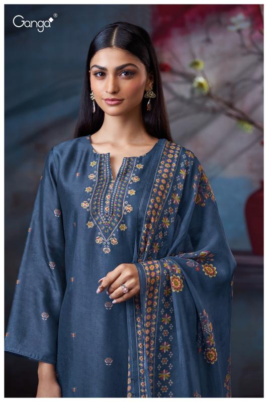 Ganga Avenly 3650 catalog wholesale salwar kameez pakistan