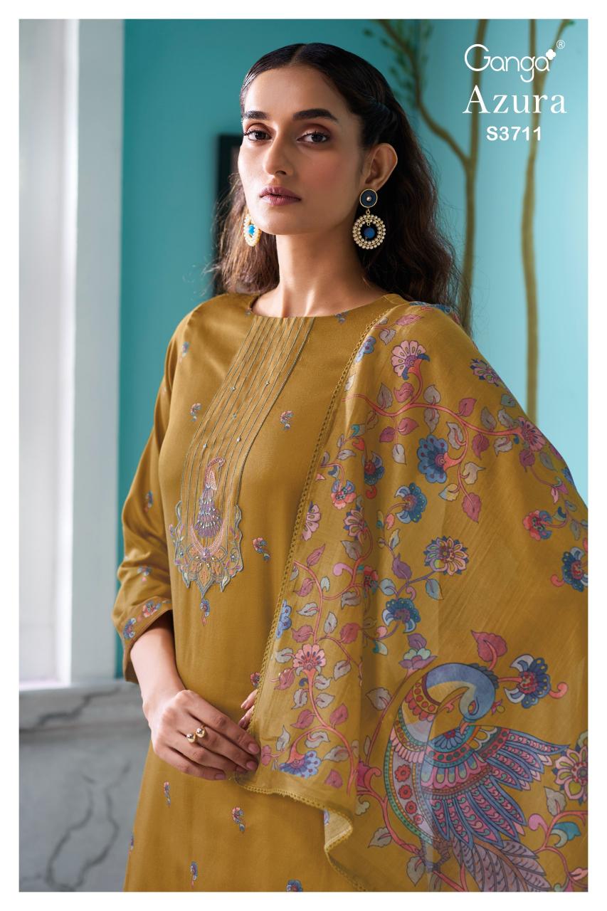 Ganga Azura 3711 catalog wholesale salwar kameez online shopping in india