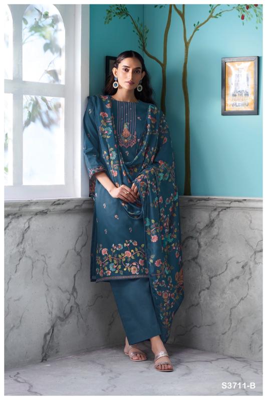 Ganga Azura 3711 catalog wholesale salwar kameez online shopping in india