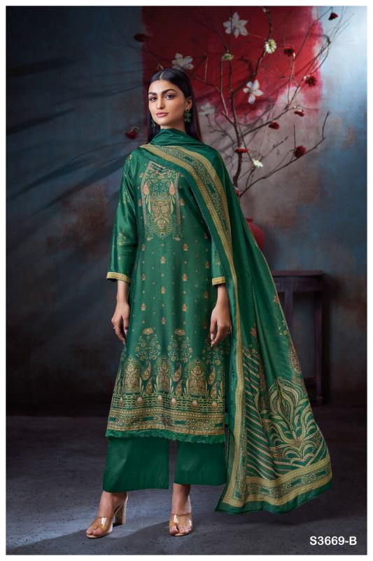 Ganga Blayra 3669 catalog salwar kameez 