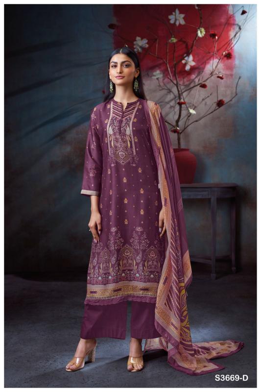 Ganga Blayra 3669 catalog salwar kameez 