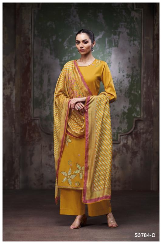 Ganga Bryssia 3784 catalog wholesale ladies salwar kameez