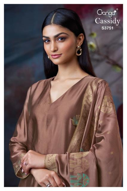 Ganga Cassidy 3751 catalog wholesale salwar kameez catalogue with price