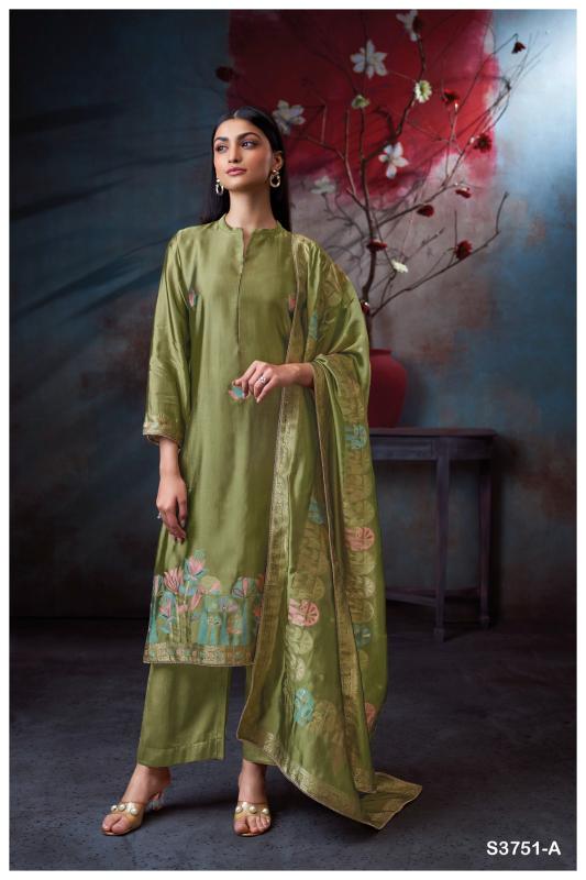 Ganga Cassidy 3751 catalog wholesale salwar kameez catalogue with price