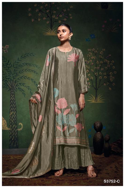 Ganga Cressida 3752 catalog salwar kameez wholesale manufacturers in mumbai