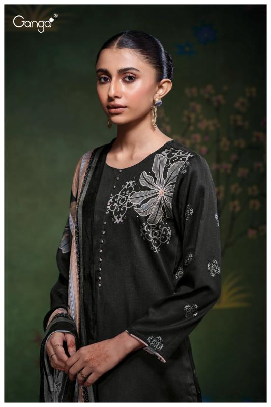 Ganga Delara 3757 catalog wholesale salwar kameez in burrabazar
