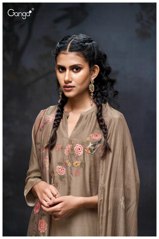 Ganga Elaine 3204 catalog wholesale salwar kameez fabric
