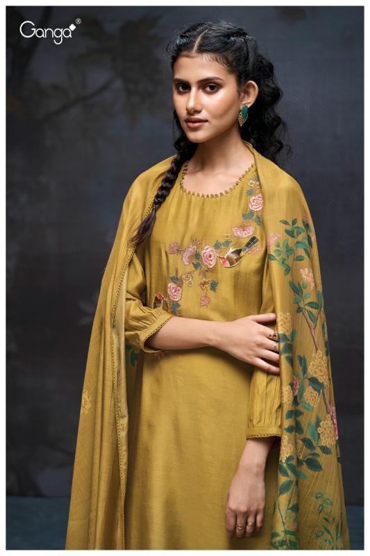 Ganga Elaine 3204 catalog wholesale salwar kameez fabric
