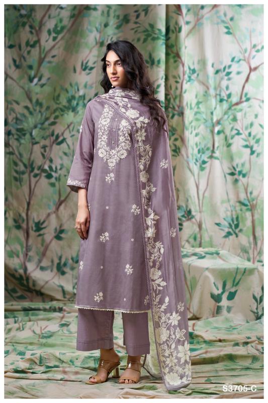 Ganga Giselle 3705 catalog wholesale salwar kameez india surat
