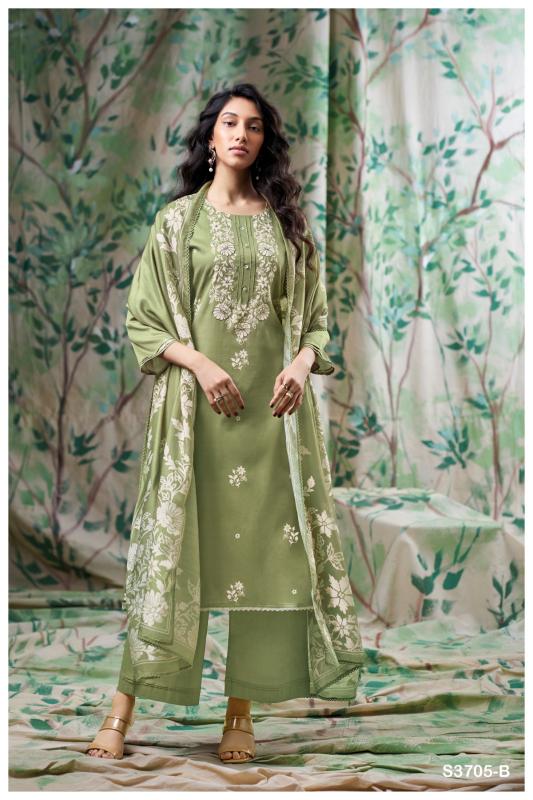 Ganga Giselle 3705 catalog wholesale salwar kameez india surat