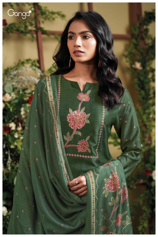 Ganga Giva 3810 catalog top office wear wholesale brand salwar kameez