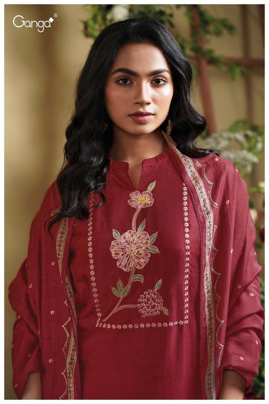 Ganga Giva 3810 catalog top office wear wholesale brand salwar kameez