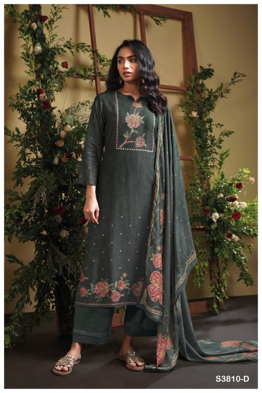 Ganga Giva 3810 catalog top office wear wholesale brand salwar kameez