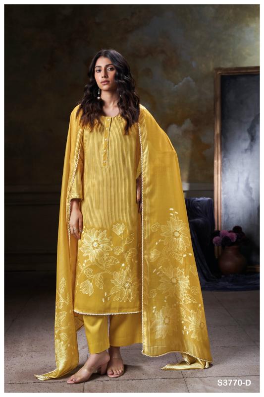 Ganga Junia 3770 catalog salwar kameez surat wholesale