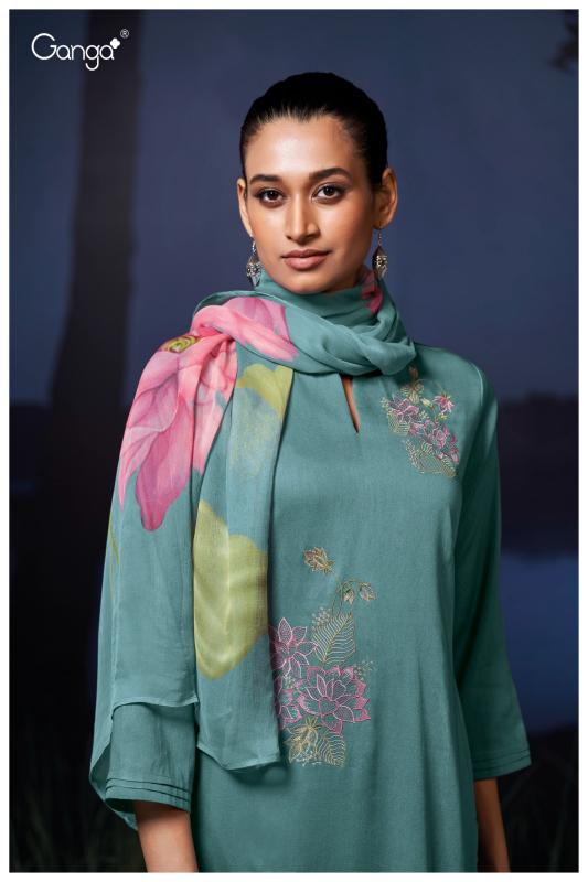 Ganga Kailani 3494 catalog salwar kameez pakistani wholesale