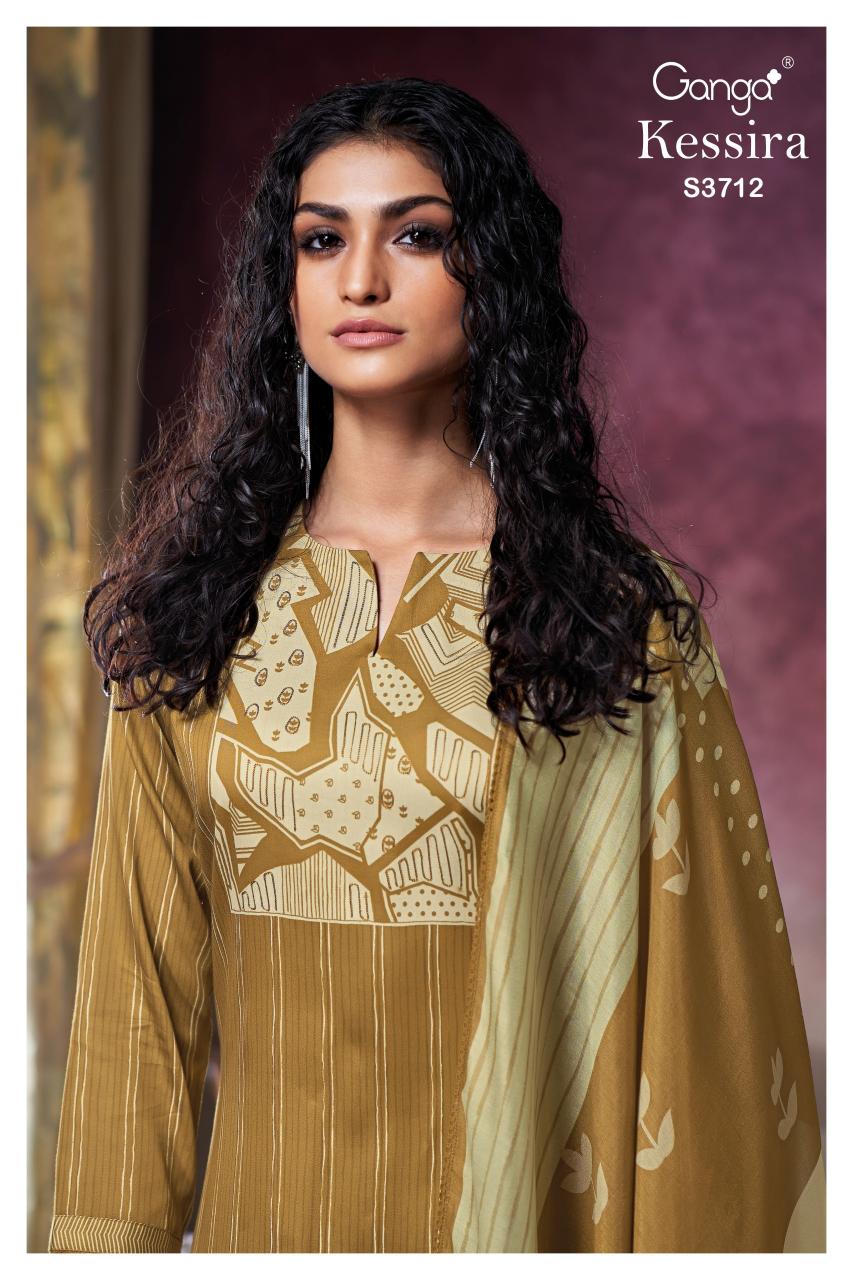 Ganga Kessira 3712 catalog salwar kameez wholesaler forms