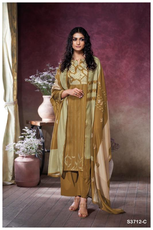 Ganga Kessira 3712 catalog salwar kameez wholesaler forms