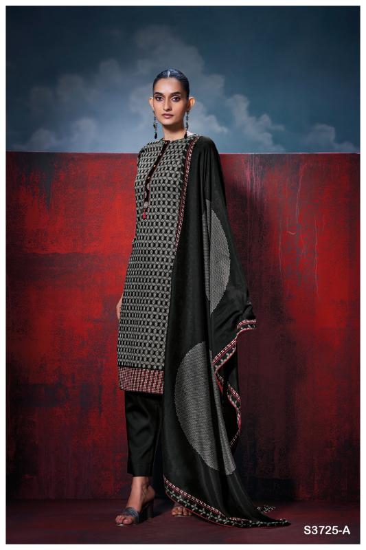 Ganga Kiyana 3725 catalog wholesale salwar kameez market in bangalore