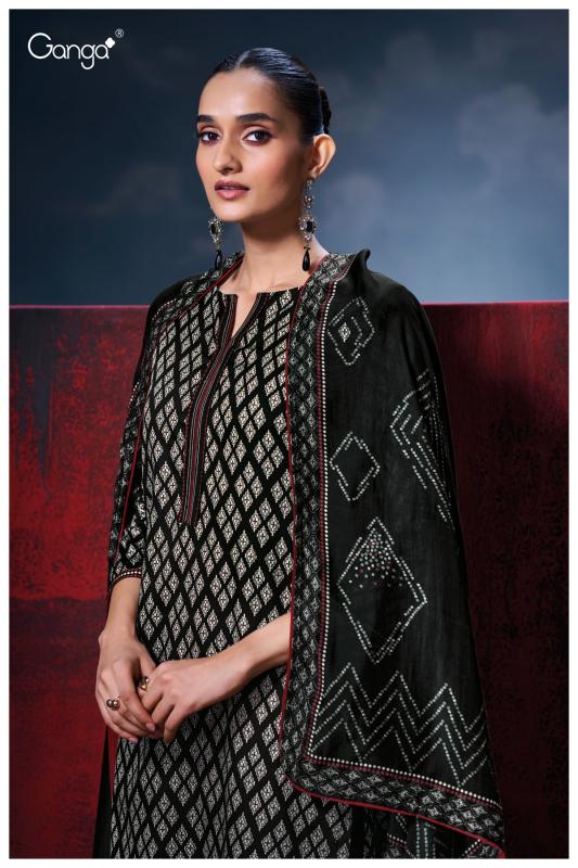 Ganga Kiyana 3725 catalog wholesale salwar kameez market in bangalore