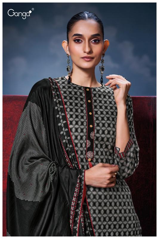 Ganga Kiyana 3725 catalog wholesale salwar kameez market in bangalore