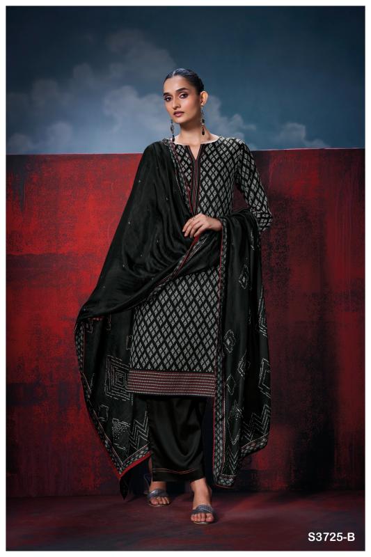 Ganga Kiyana 3725 catalog wholesale salwar kameez market in bangalore