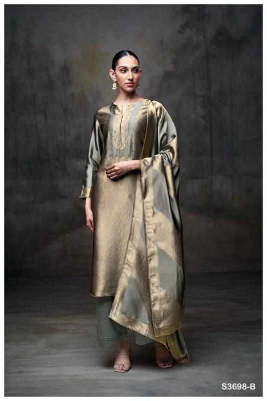 Ganga Laurene 3698 catalog indian salwar kameez wholesale